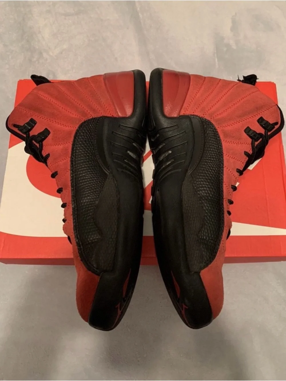 Jordan 12 Retro Reverse Flu Game 2020  Size 9